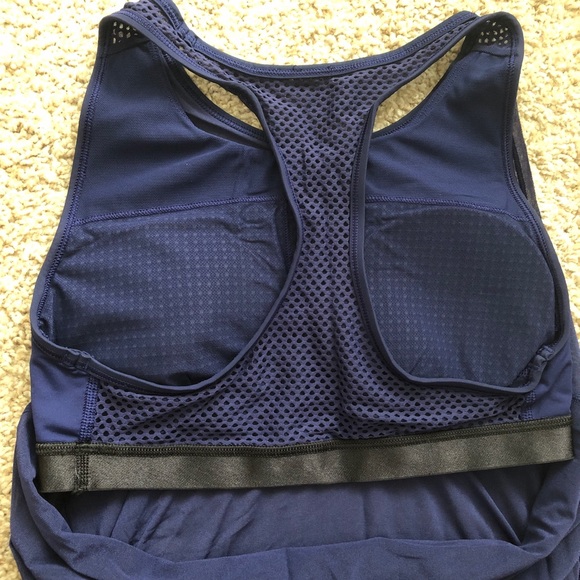 Fit Physique tank- hero blue - Picture 6 of 8